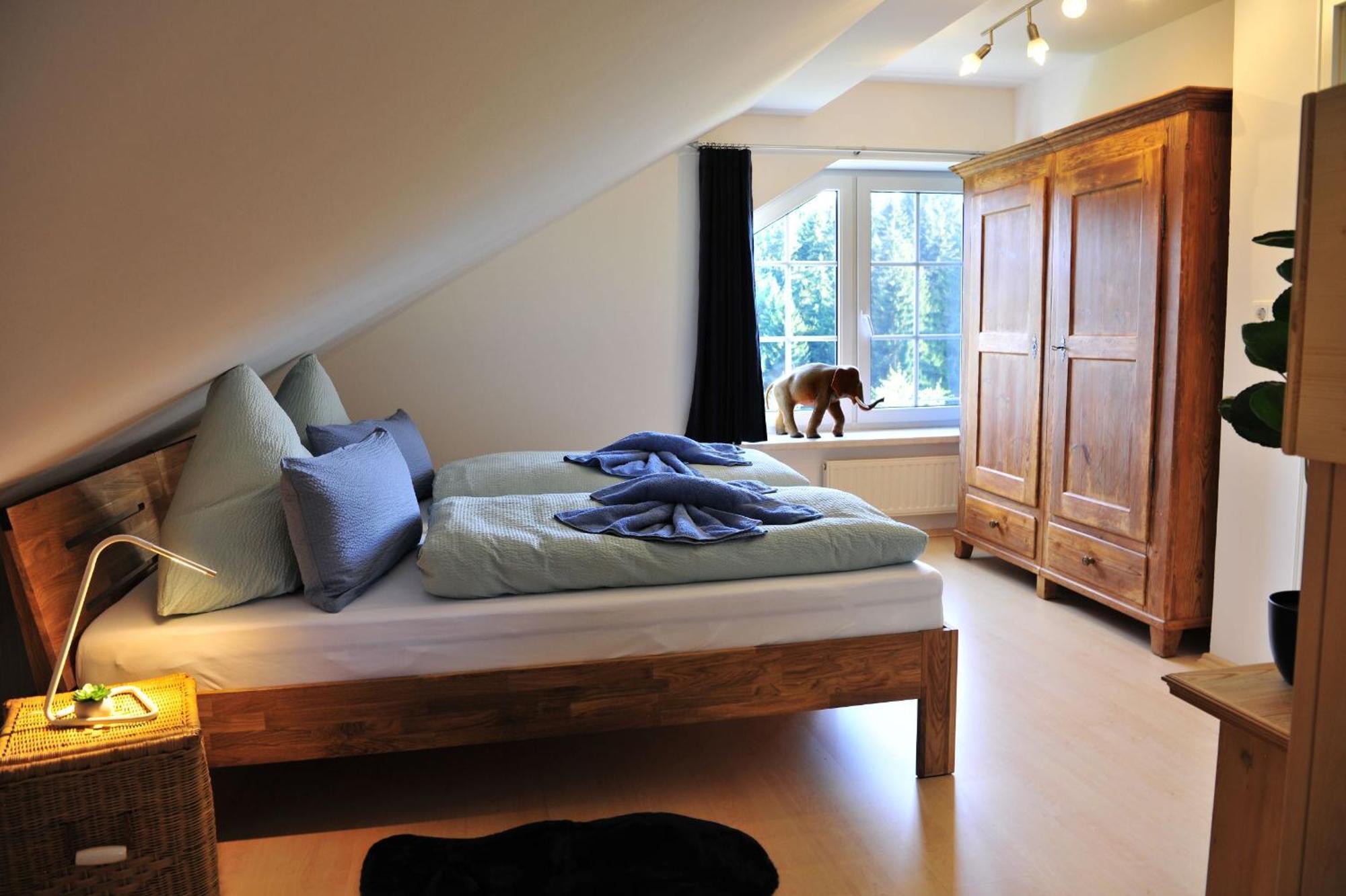 Exklusives Ferienhaus "Waldzauber" Ruhe Und Natur Pur Am Waldrand Geniessen 申海德 外观 照片