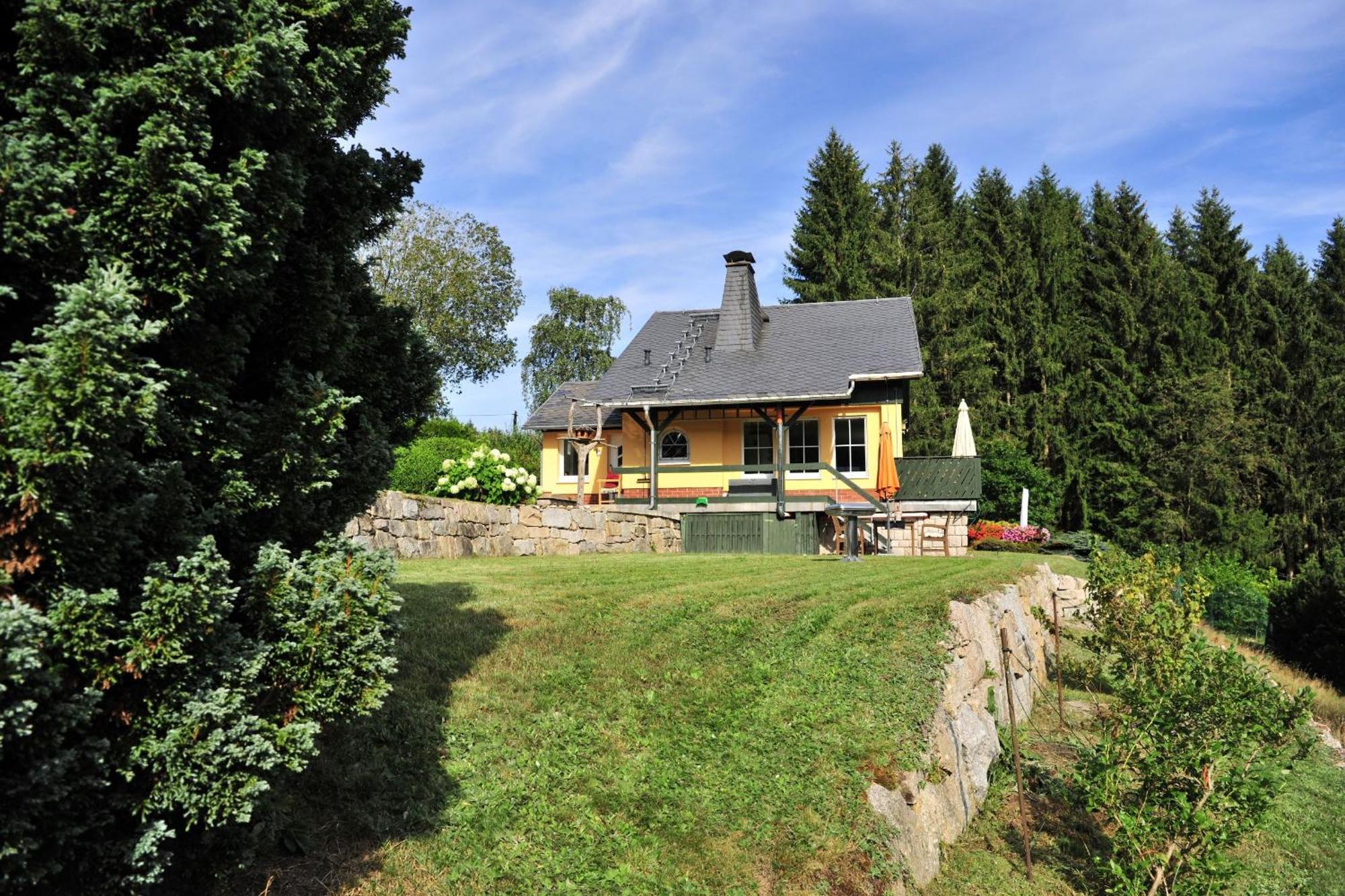 Exklusives Ferienhaus "Waldzauber" Ruhe Und Natur Pur Am Waldrand Geniessen 申海德 外观 照片